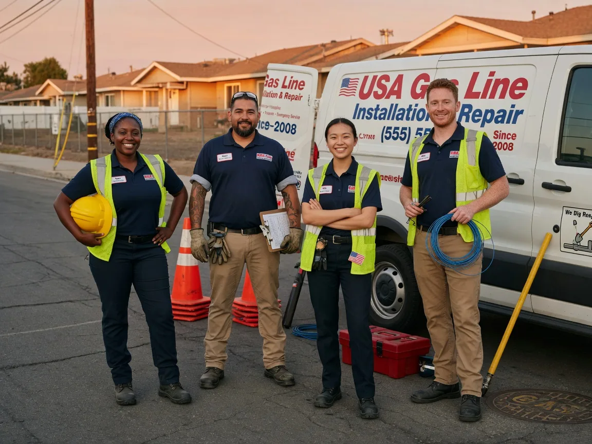 Gas Line Installation company in Schurz, NV
